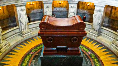 The tomb of Napoleon Bonaparte – A winner of many battles in Paris, France!