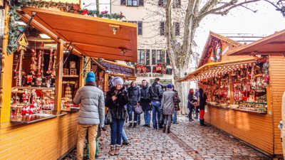 Christmas market in Strasbourg, France – the oldest and biggest in Europe!