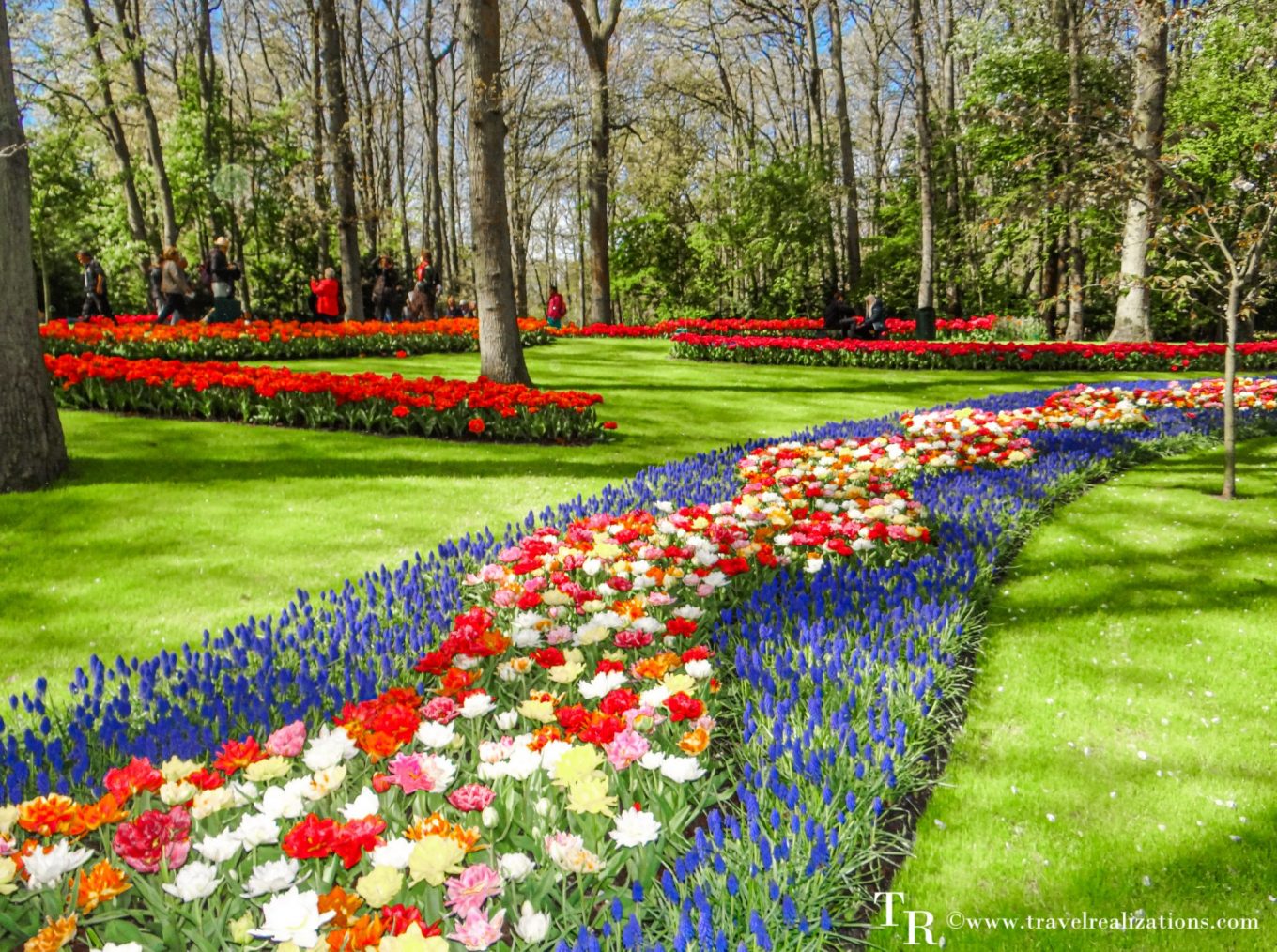 Keukenhof - World's largest flower garden, Travel Realizations, A travel guide, Map