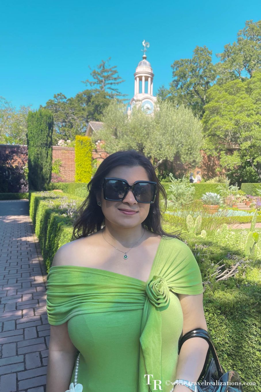The Sunken Garden at Filoli Estate in Woodside, California